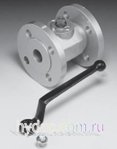 Шаровые краны фланцевого исполнения по DIN-DVGW, HYDAC