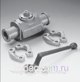 Шаровые краны фланцевого исполнения по SAE, HYDAC