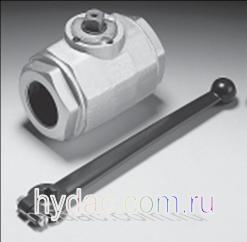 Шаровые краны, 2-ходовые KHB, HYDAC