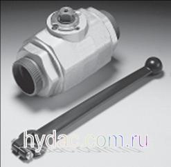 2-ходовой шаровый кран KHM, HYDAC
