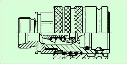 Быстроразъемные соединения (БРС) HP и IB, HYDAC 